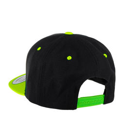 Бейсболка FLEXFIT арт. 6089MT (черный / желтый) фото 3
