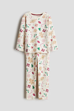 Printed cotton pyjamas
