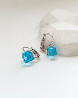 Серьги с кристаллами Swarovski