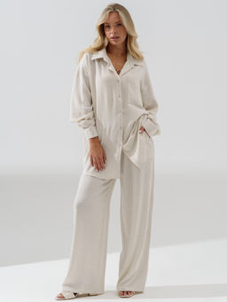 Рубашка ПОЛУЛЬНЯНАЯ - Оптима фото 5