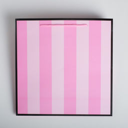 Пакет подарочный квадратный, упаковка, «Present», 30×30×30 см