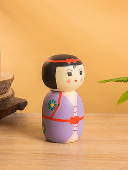 Японская кукла кокеши «Зои», 7×7.5×15 см