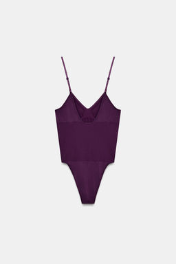 SEAMLESS STRAPPY BODYSUIT - Zara фото 4
