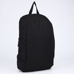 Рюкзак текстильный 46х30х10 см, вертикальный карман, цвет чёрный - Nazamok фото 3