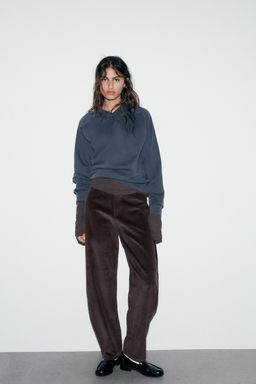 BALLOON CORDUROY TROUSERS