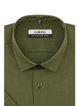 Сорочка мужская короткий рукав GREG 430/201/FLAM/Z/2p