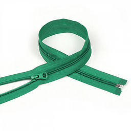 Молния Mzip пласт. спираль №5-N 40см цв.F258 зеленый уп.10шт