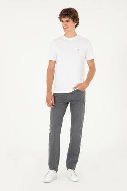 Мужская белая футболка - U.s. polo assn фото 4