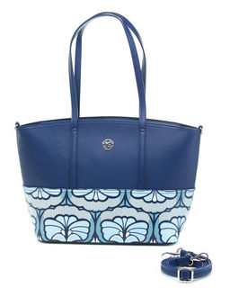 Marina Galanti. Сумка с ярким принтом,синий