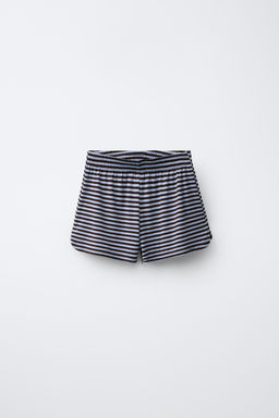 CONJUNTO CAMISETA Y BERMUDA RAYAS / Azul - Zara фото 4