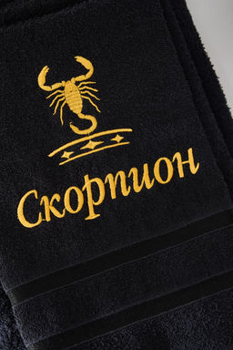 14418/10 Знаки зодиака полотенце махровое плотность 350гр