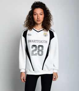 Свитшот #КТ028 (3), белый