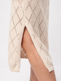 VILATTE / Вязаная юбка на подкладке  фото 5