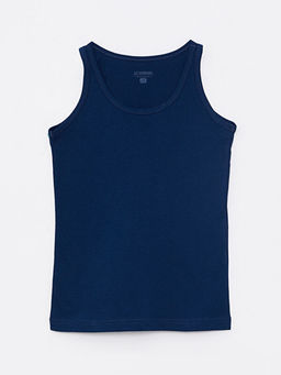 Bisiklet Yaka Pamuklu Erkek ?ocuk Atlet 2li - Waikiki фото 2