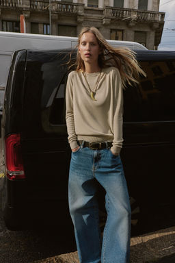 FINE KNIT SWEATER - Zara фото 3
