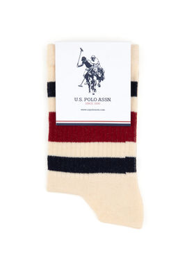 Kad_n Krem _orap - U.s. polo assn фото 4