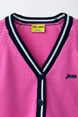 CHAQUETA PUNTO VIVO CONTRASTE PENN  / Rosa fl?or - Zara фото 3
