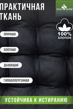 Комплект сидушек из рогожки (2 шт.). Размер:40*40см.