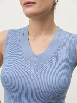 Топ женский С-52059-ТО голубой