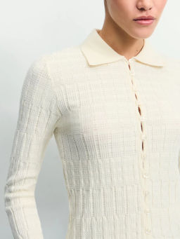 Приталенный кардиган с вискозой в составе / Zarina