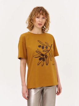 Футболка Теара охра