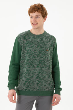 Мужской зеленый свитер - U.s. polo assn фото 10
