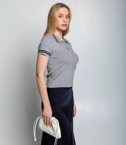 Футболка #КТ8168, серый