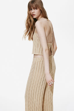 Top halter efecto crochet - H&m фото 6