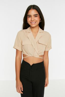 Tas Crop Gomlek TWOSS22GO0502