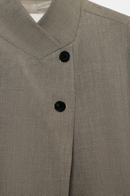 HIGH NECK BLAZER ZW COLLECTION - Zara фото 10