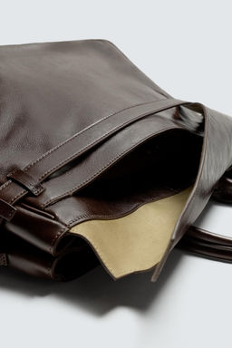 LEATHER HANDBAG - Zara фото 17