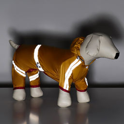 Комбинезон для собак, демисезонный, размер XS (ДС 17-19, Ог 27-29, ОШ 19-21 см), жёлтый - Simaland фото 16