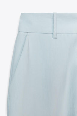 HIGH-WAIST STRAIGHT-LEG TROUSERS - Zara фото 8