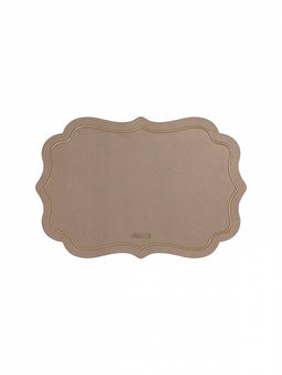 Салфетка сервировочная 45x30, 1шт. бронзовый ПВХ - Denastia фото 2