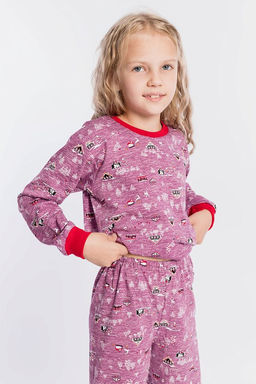 Пижама с брюками 21421Дрл Набивка - Елена фото 8