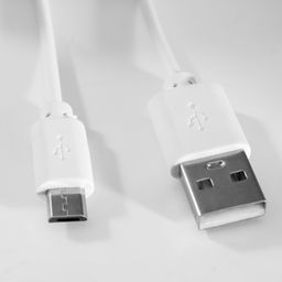 Лампа настольная RISALUX «Мими», светодиодная, 3 Вт, диммер, USB, голубая, 8×12.5×32 см