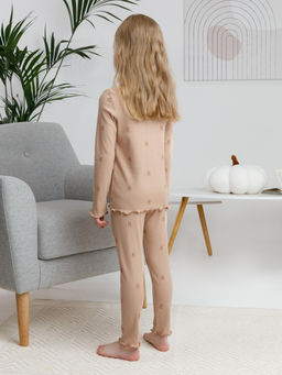 К 1618/бежевый С074 Н064 пижама для дев