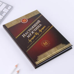 Ежедневник А5, 80 листов в твердой обложке Настоящий мужчина - Artfox фото 2