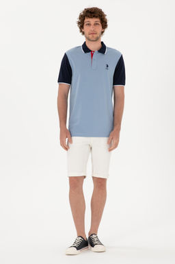 Erkek Regular Fit Polo Yaka Mavi Ti__rt Sepette S_rpriz _ndirim - U.s. polo assn фото 4