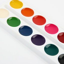 Акварель медовая Минни и единорог, 12 цветов, в картонной коробке, без кисти - Disney фото 3