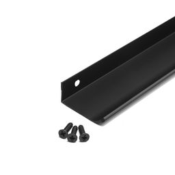 Ручка профильная мебельная торцевая CAPPIO RT002BL, L=800 мм, м/о 768 мм, чёрная, 4 шт.