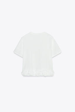 3D ROSE T-SHIRT - Zara фото 13