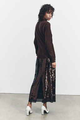 BUTTONED KNIT CARDIGAN - Zara фото 4