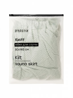 Юбка для сауны 80x145 зеленый 80x145 - Denastia фото 5