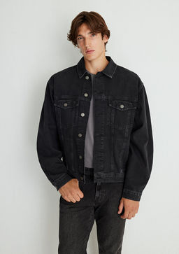 Ryan Antrasit Denim Jean Ceket - Mavi фото 2