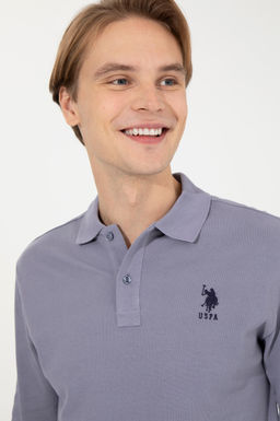 Мужская серая базовая толстовка Неожиданная скидка в корзине - U.s. polo assn фото 2