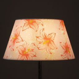 Абажур для светильника универсальный BayerLux Крупные цветы, Е27/Е14, 38?38?21 см  фото 7