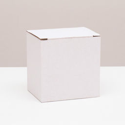 Цена за 10 шт. Коробка под кружку, без окна, белая 12 х 9,5 х 12 см
