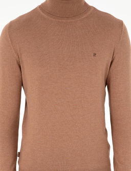 Camel Melanj Slim Fit Bal_k__ Yaka Basic Triko Kazak - Pierre cardin фото 6