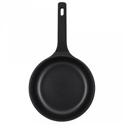 Сковорода с антипригарным покрытием Moderno д28см, h9см, s1,8мм, дно s5мм, литой алюминий, бакелитовая ручка с покрытием soft-touch, Regent (Китай) Подходит для всех видов плит, включая индукционную. - Домашняя мода фото 3